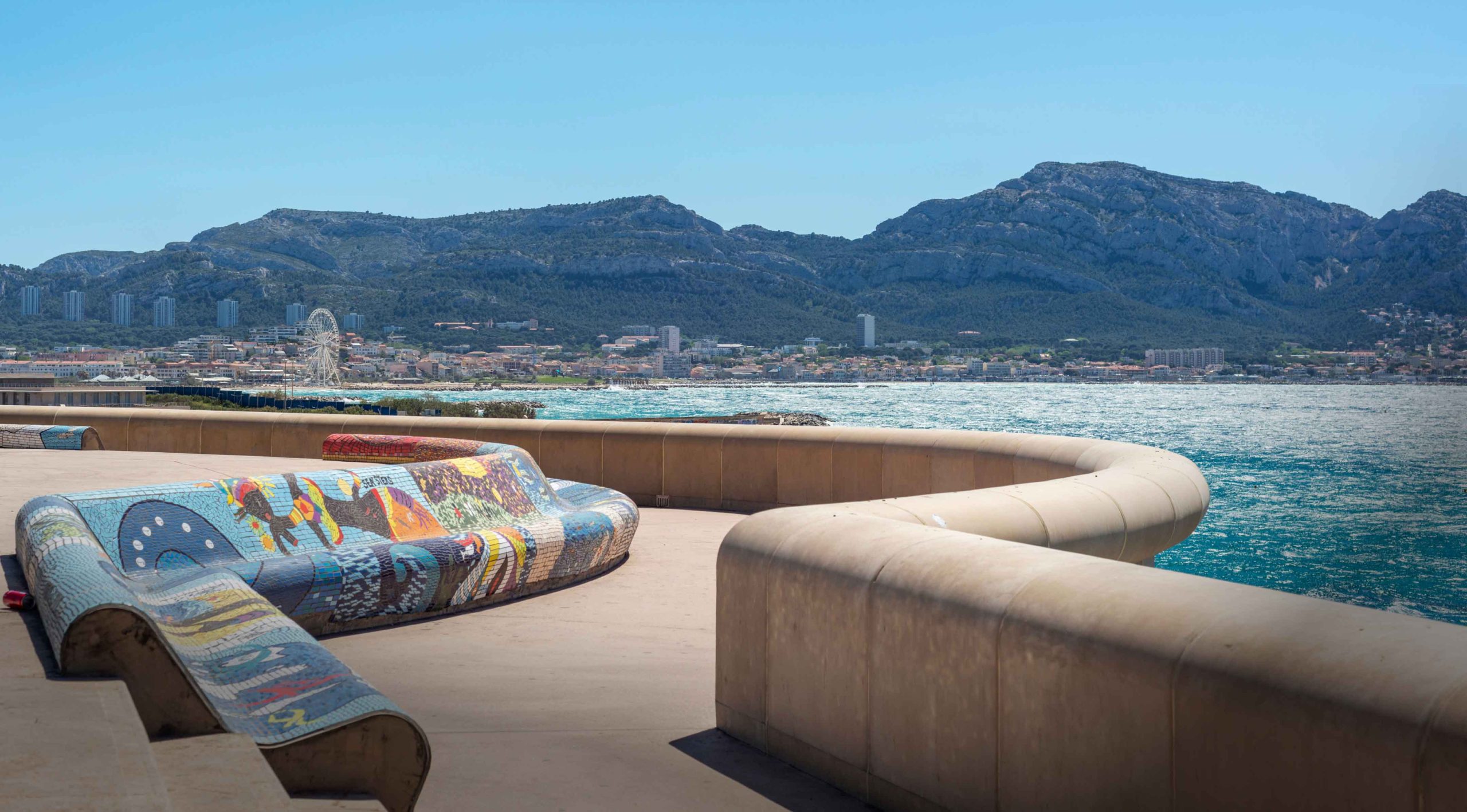 Corniche en Marsella